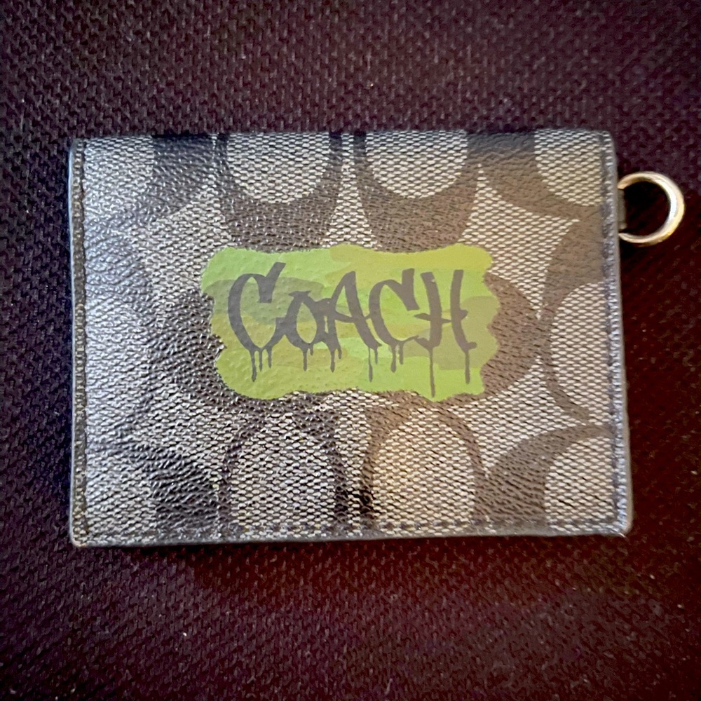 Card case with ID window